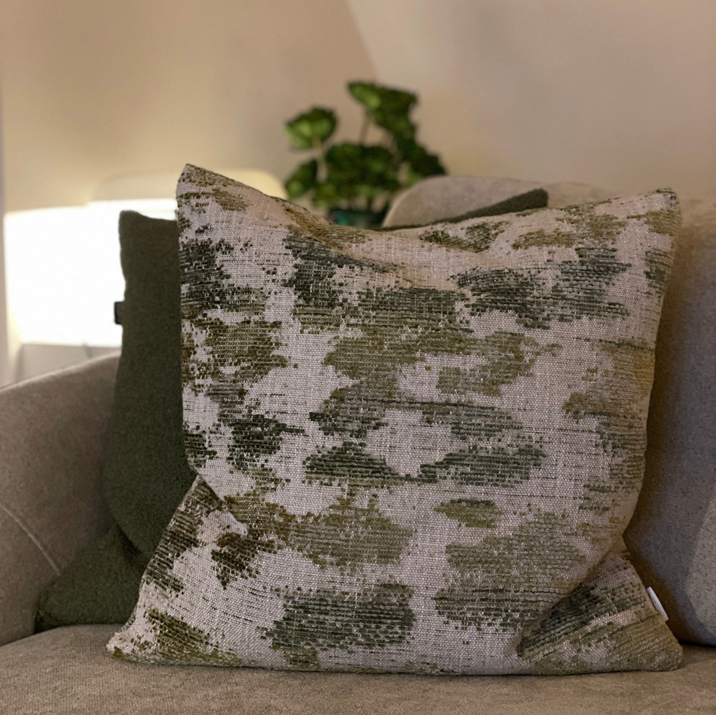 Amelia Cushion Military Green 50x50 - SALES - 50%
