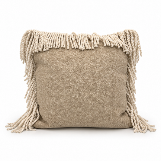 VDK Rivoli Cushion Taupe - TSL Beige 50