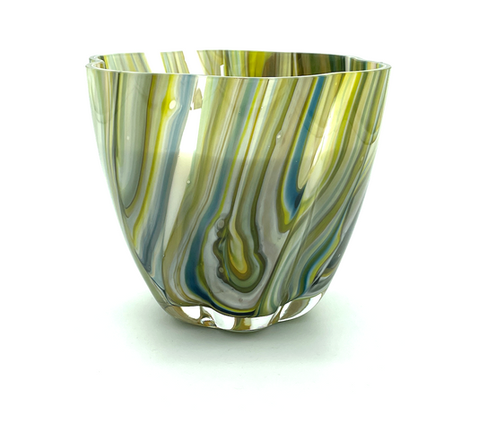 Blossom Scented Candle M 18 Pacific Green - SALE -50%