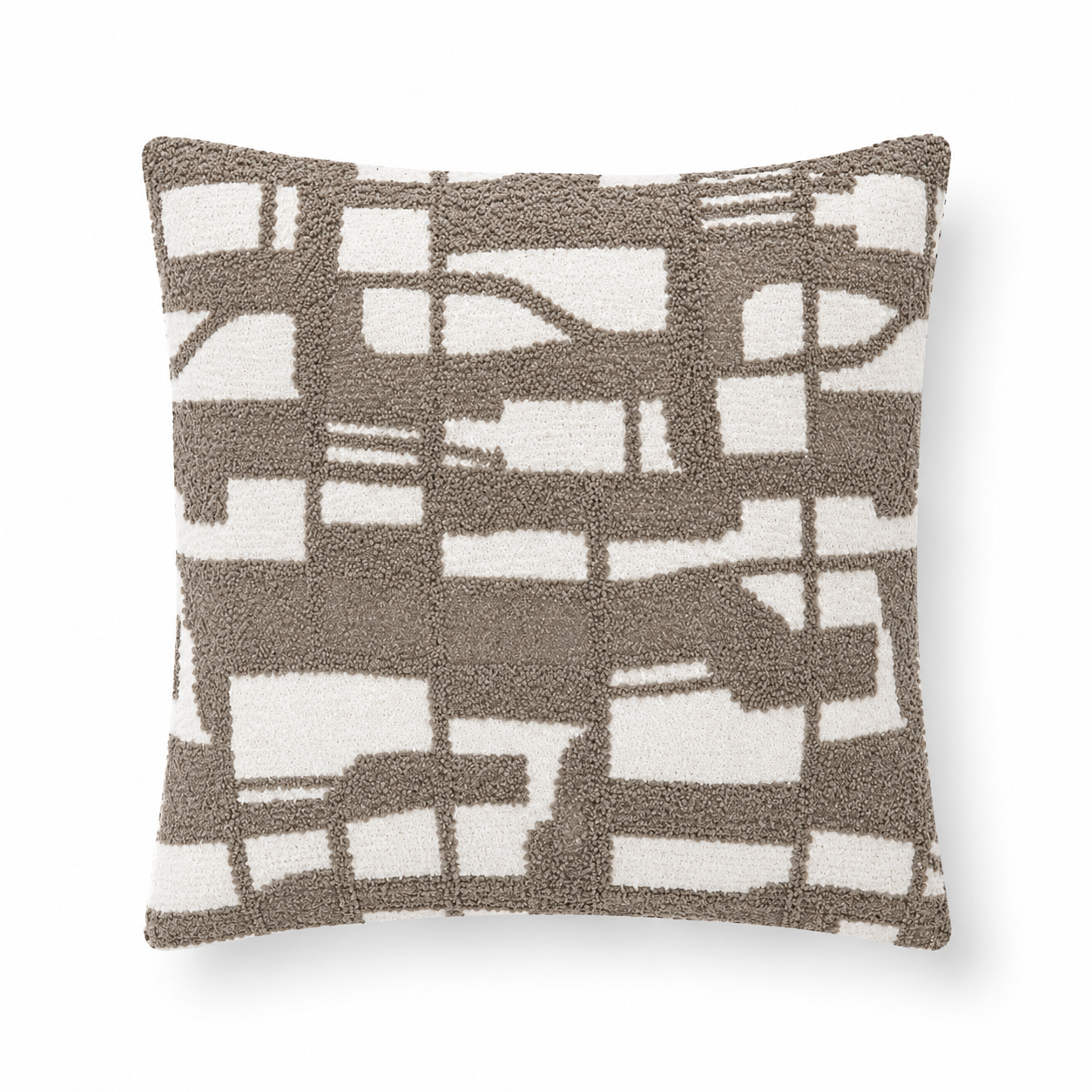 VDK Woven Earth Cushion Taupe 50