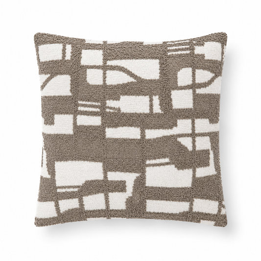 VDK Woven Earth Cushion Taupe 50