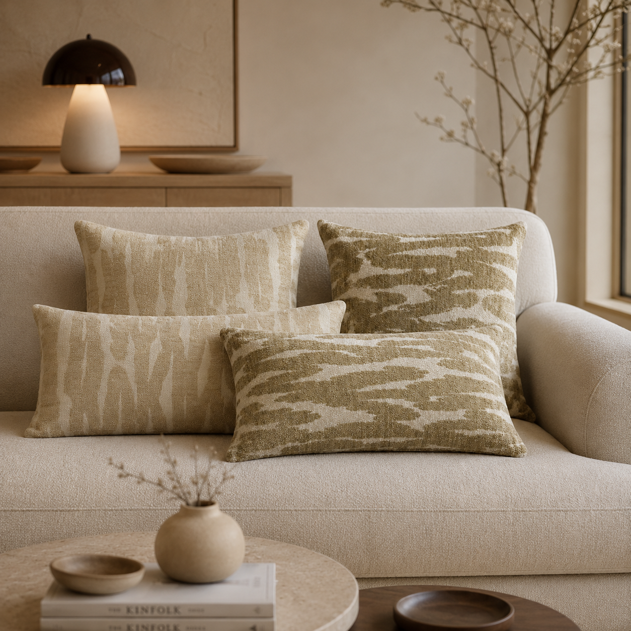 Sebber Cushion Taupe 50x50