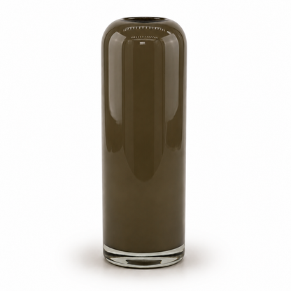 VDK Clyde Vase Big Olive Brown H30