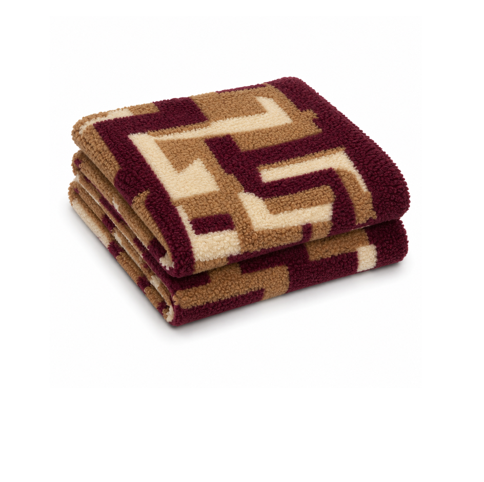 VDK Cosmopolitan Sheep Plaid Red 150x200