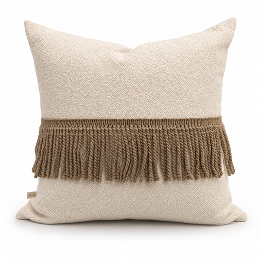 VDK Rivoli Cushion Beige - TSL MD Taupe 60