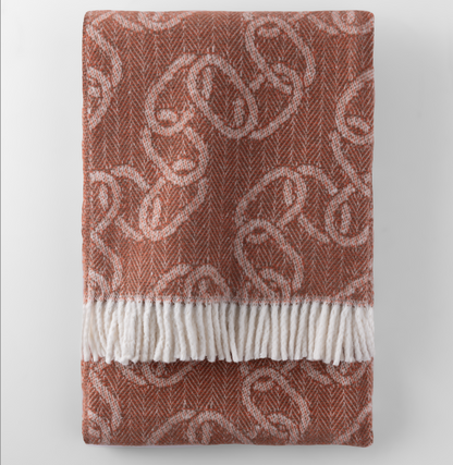 VDK Link Plaid Terracotta 140x180