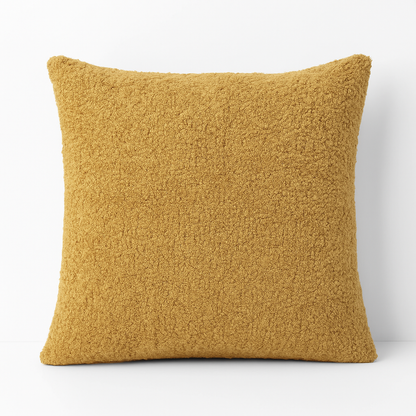 Burla Bouclé Alpaca Cushion Camello 50x50 - SALES -50%