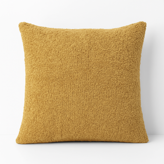 Burla Bouclé Alpaca Cushion Camello 50x50 - SALE -50%