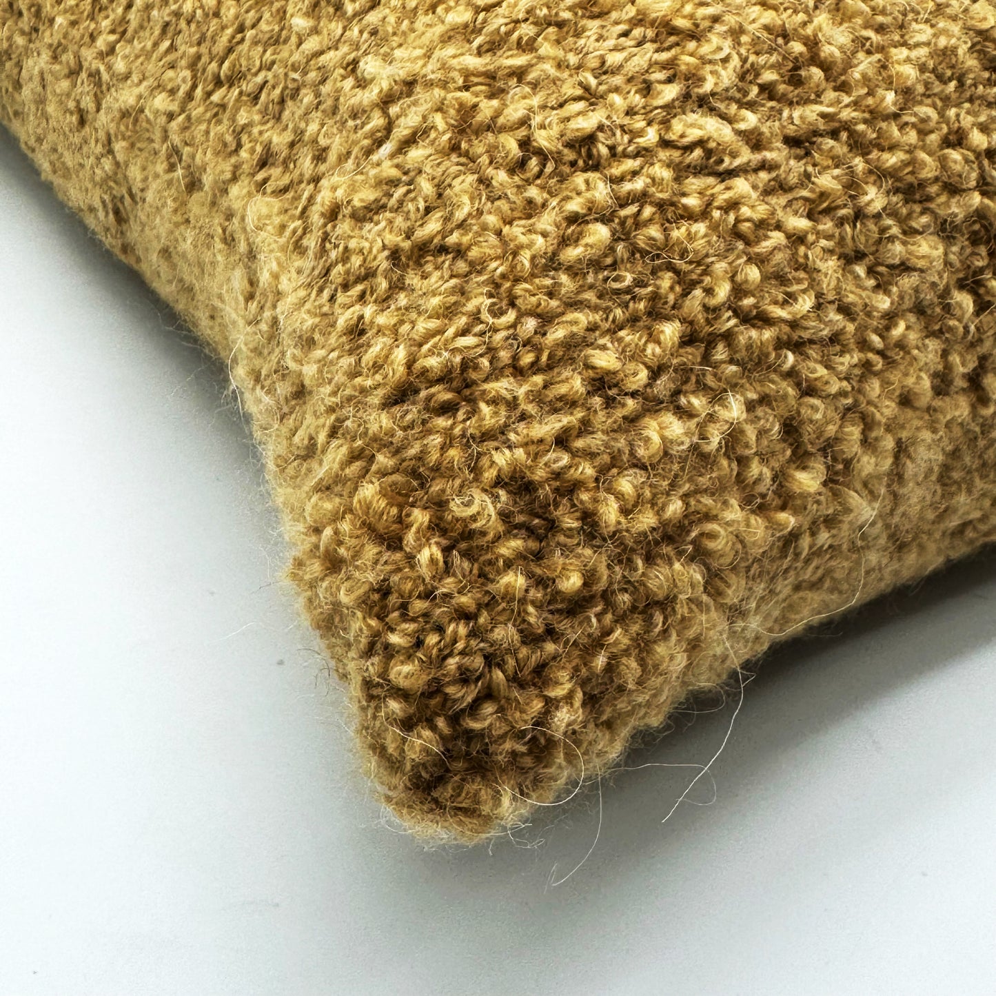 Burla Bouclé Alpaca Cushion Camello 50x50 - SALES -50%