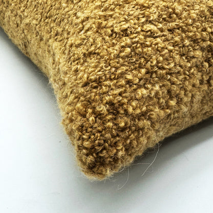 Burla Bouclé Alpaca Cushion Camello 50x50 - SALES -50%