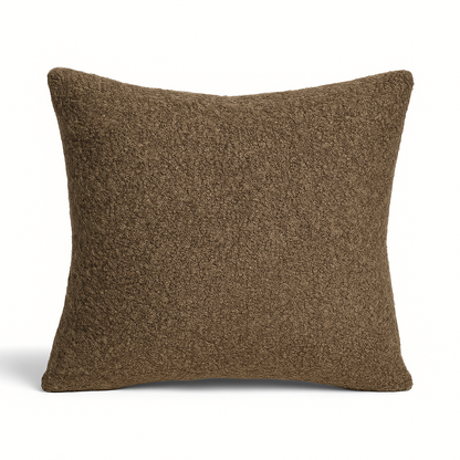 Burla Bouclé Alpaca Cushion Chocolat 50x50 - SALES -50%
