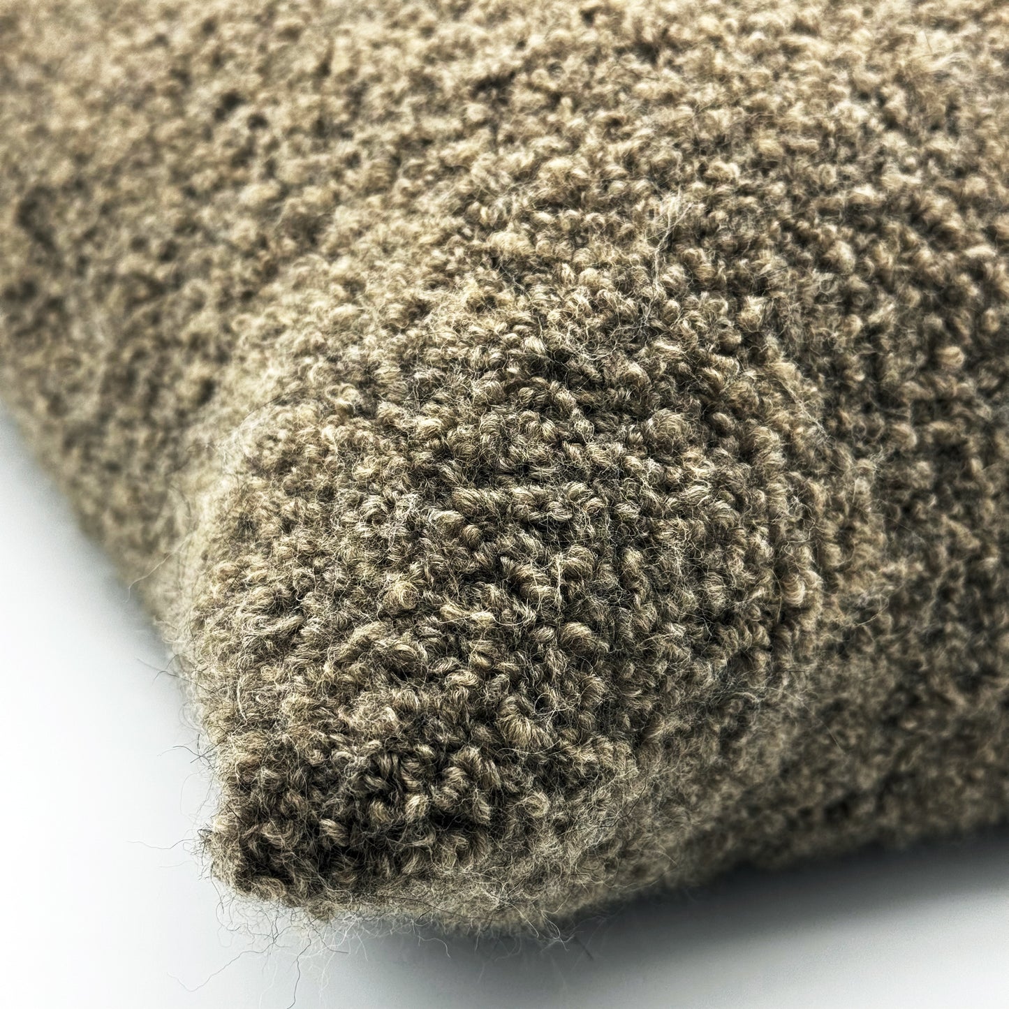 Burla Bouclé Alpaca Cushion Chocolat 50x50 - SALES -50%