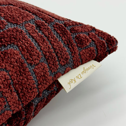 VDK Rebel Cushion Cherry Red 50x50 - SALE -50%