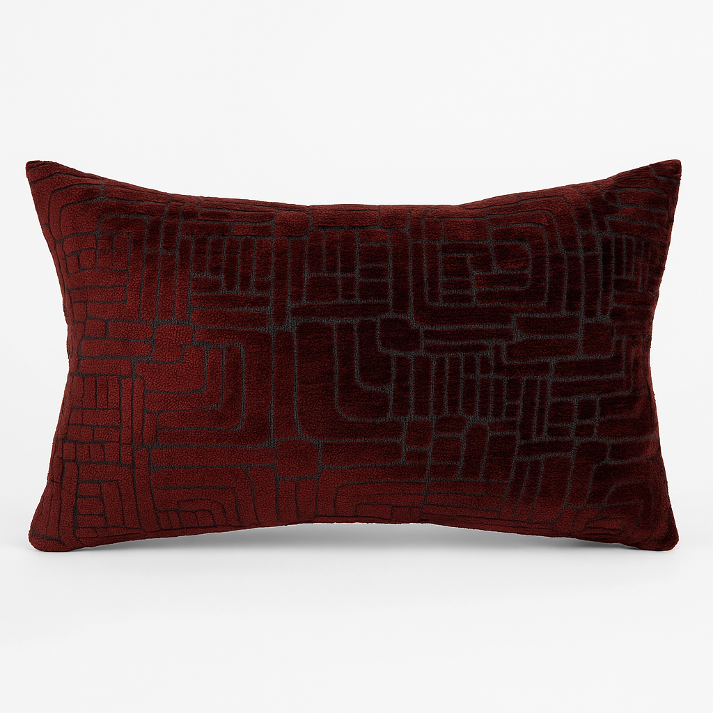 VDK Rebel Cushion Cherry Red 40x60 - SALE -50%