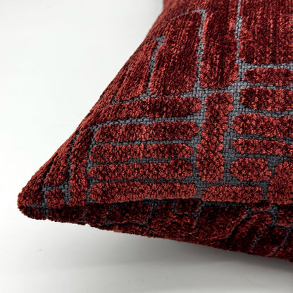 VDK Rebel Cushion Cherry Red 40x60 - SALE -50%