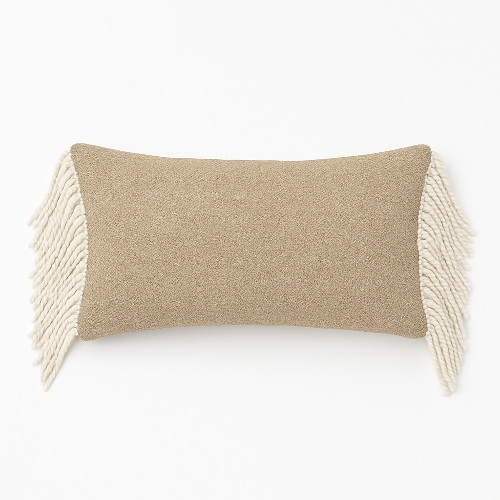 VDK Tokio Nights Cushion Stone TSL White 30x50