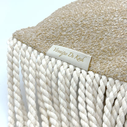 VDK Tokio Nights Cushion Stone TSL White 30x50