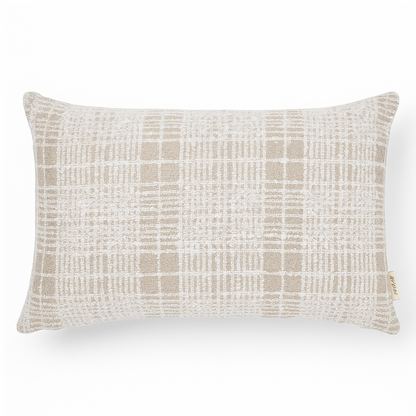 VDK Check Cushion Beige 40x60