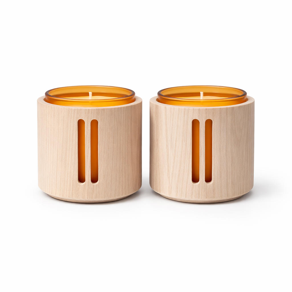 VDK Scented Experience Rivièra Orange Set/2 9x9cm