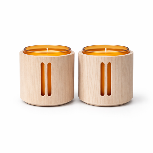 VDK Scented Experience Rivièra Orange Set/2 9x9cm