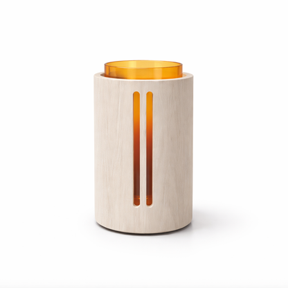 VDK Vase Wood Big H20 Riviera Orange