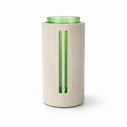 VDK Vase Wood Big H30 Riviera Green