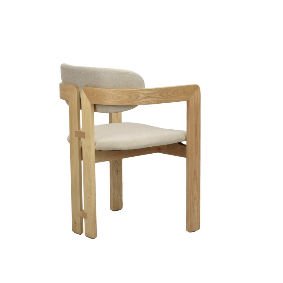 Aiku Chair Naturel - Beige Fabric