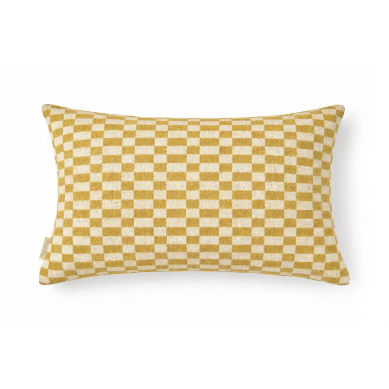 VDK Rivièra Damier Cushion Yellow 40x60