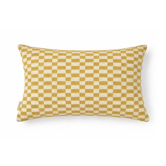 VDK Rivièra Damier Cushion Yellow 40x60