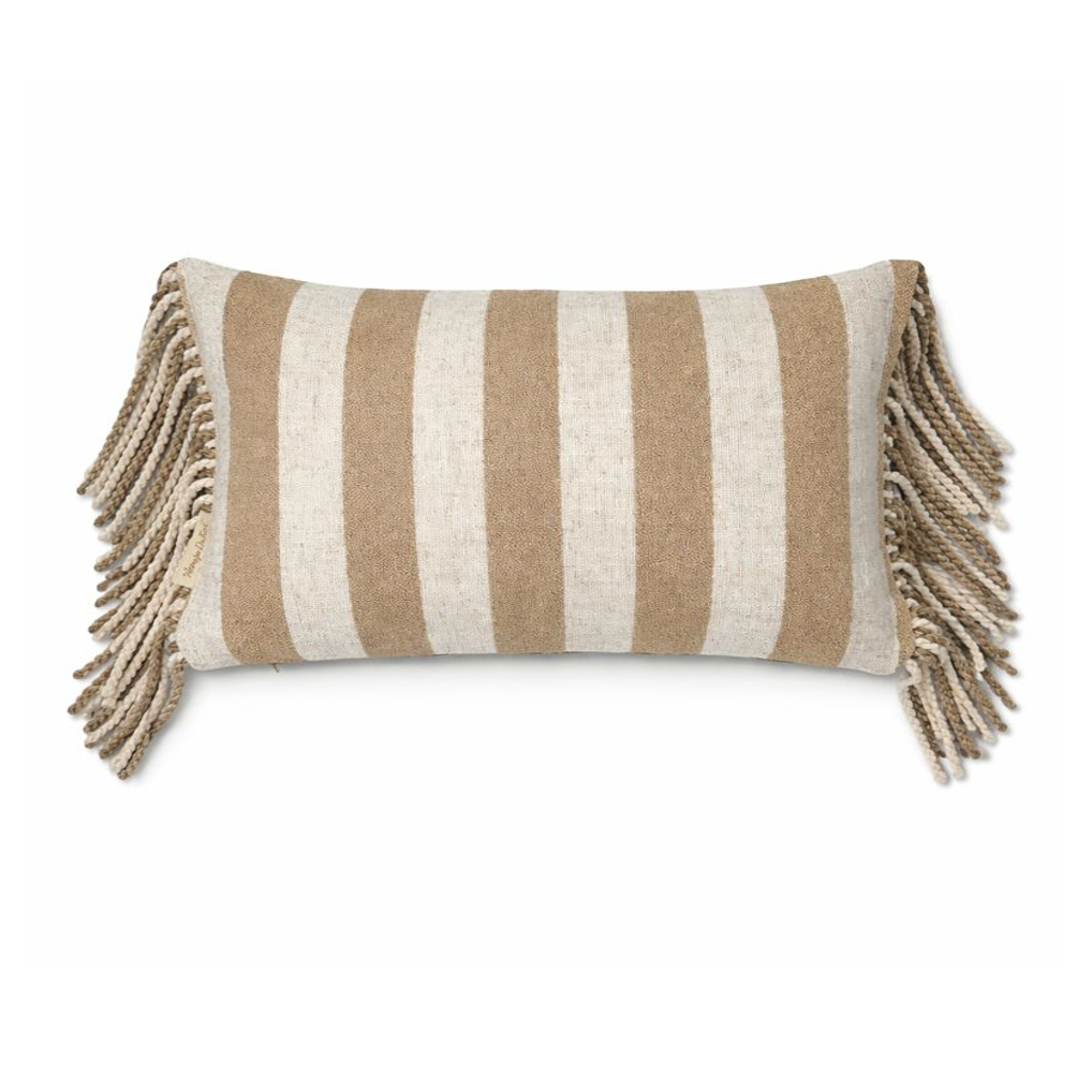 VDK Rivièra Stripe Cushion TSL Beige 30x50