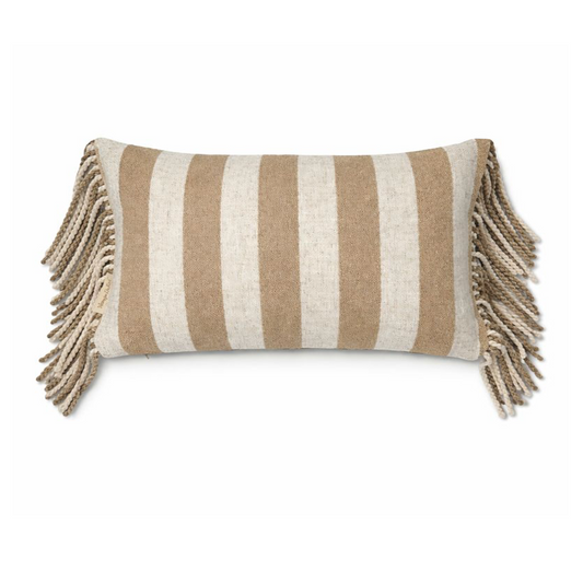 VDK Rivièra Stripe Cushion TSL Beige 30x50