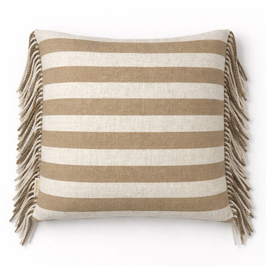 VDK Rivièra Stripe Cushion TSL Beige 60x60