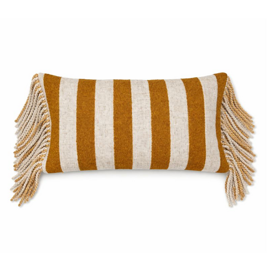 VDK Rivièra Stripe Cushion TSL Yellow 30x50