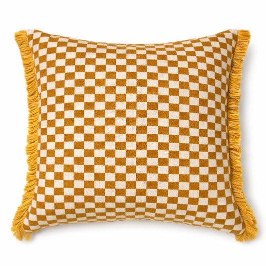 VDK Rivièra Stripe Cushion FRZL Yellow 60x60