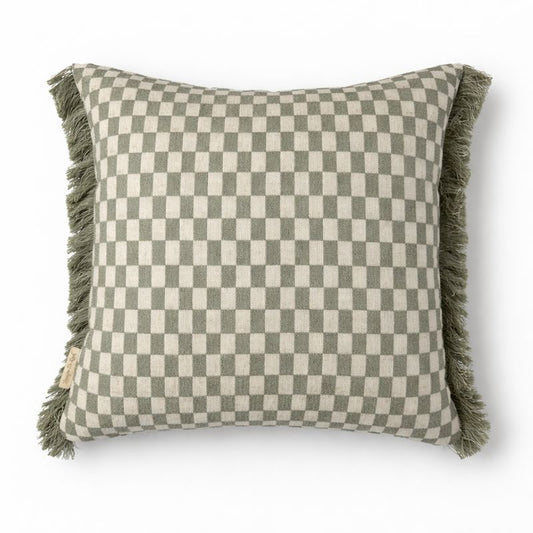 VDK Rivièra Stripe Cushion FRZL Green 60x60