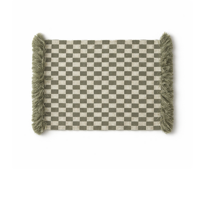 VDK Rivièra Placemat Damier FRZL Green Set/2