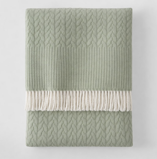 VDK Olympus Plaid Sage Green 140x180