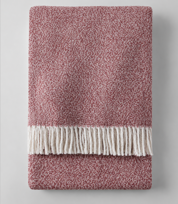 VDK Rennes Plaid Velvet Rose 140x180