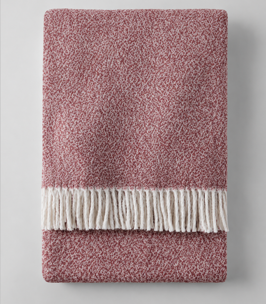 VDK Rennes Plaid Velvet Rose 140x180