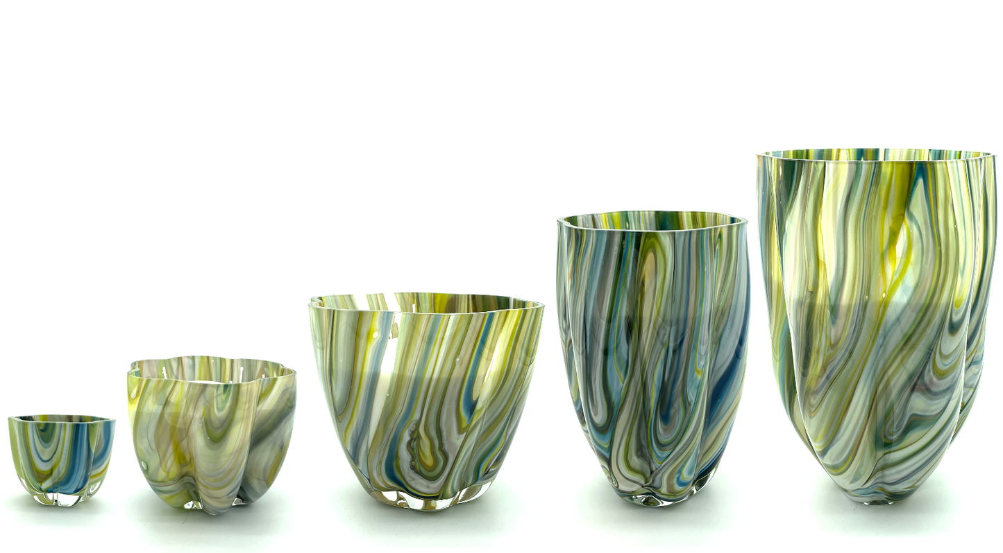 Blossom Scented Candle SM 12 Pacific Green - SALES - 50%