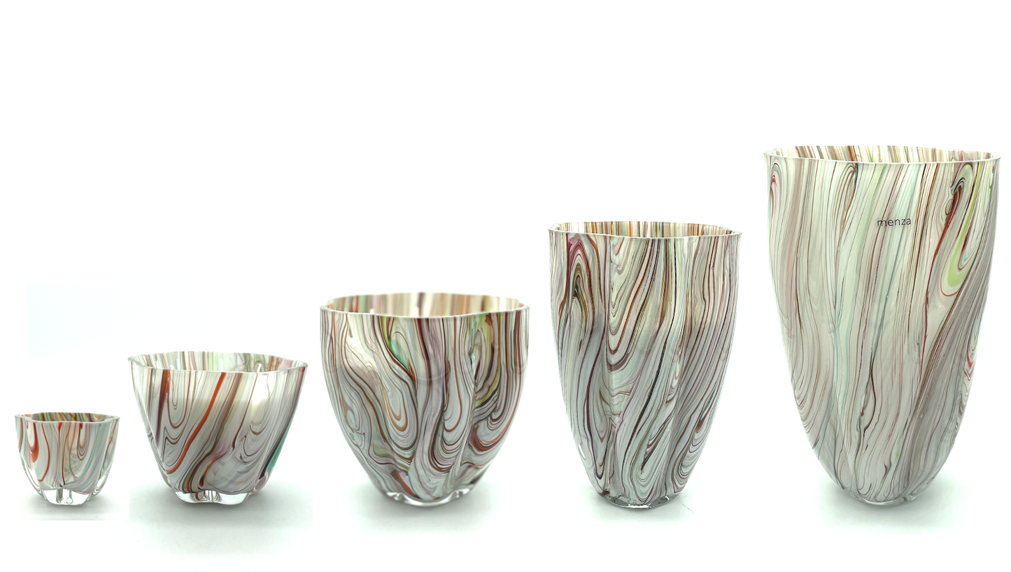 Blossom Scented Candle L 30 Stone - SALE -50%