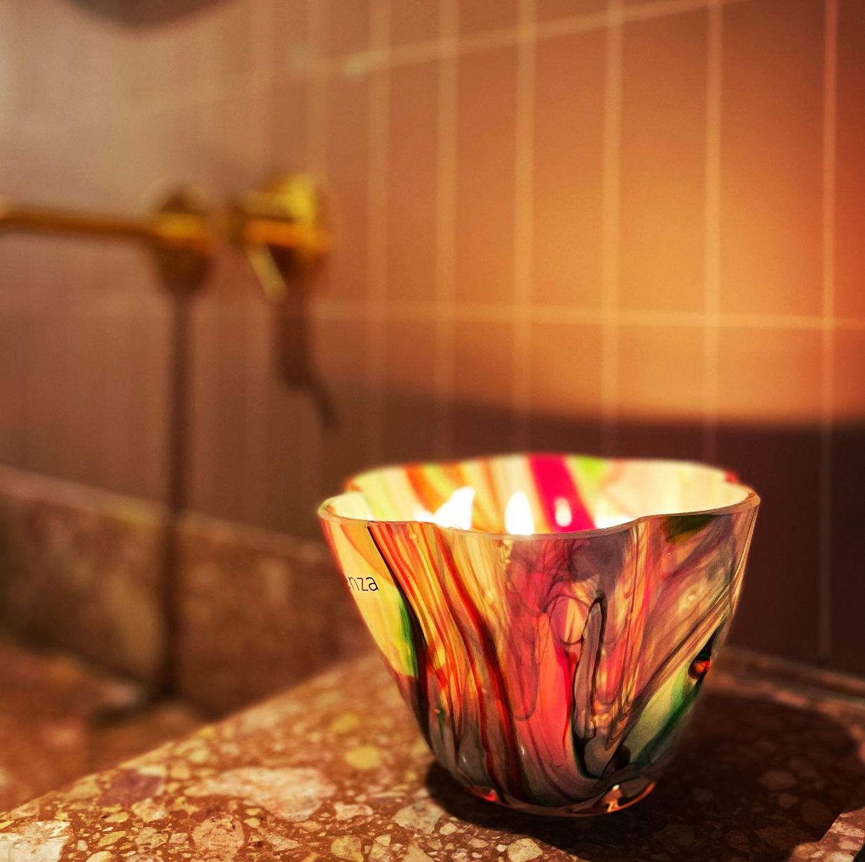 Blossom Scented Candle SM 12 Stone - SALE -50%