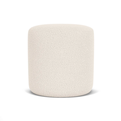 Lettz Boucle Pouffe Latte Ø40xH45