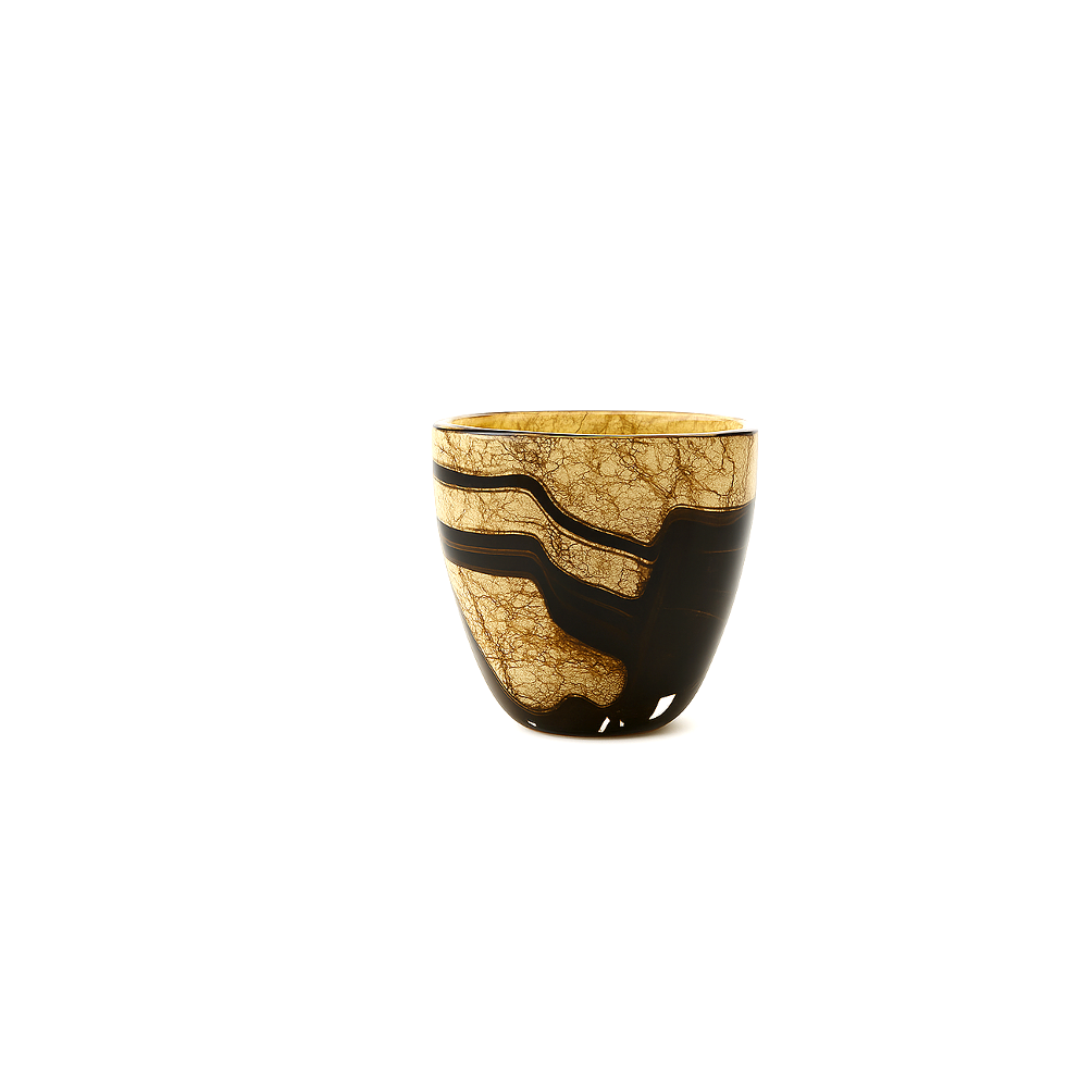 Sultan Brown Spicy Wood Candleholder