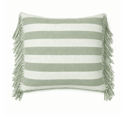 VDK Rivièra Stripe Cushion TSL Green 60x60