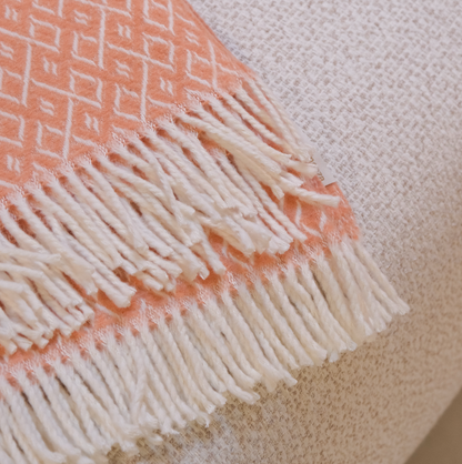 VDK Agave Plaid Coral 140x180