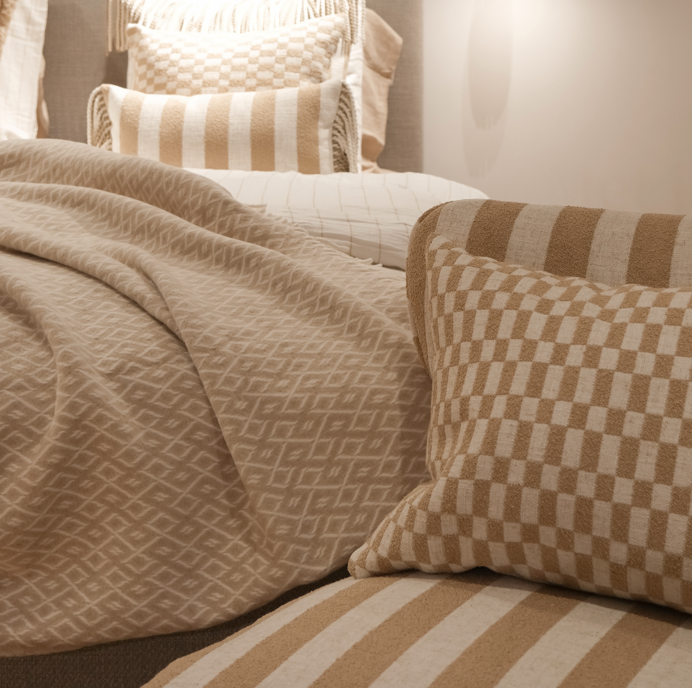 VDK Agave Plaid Linen 140x180