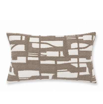 VDK Woven Earth Cushion Taupe 40x60