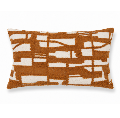 VDK Woven Earth Cushion Stone 40x60