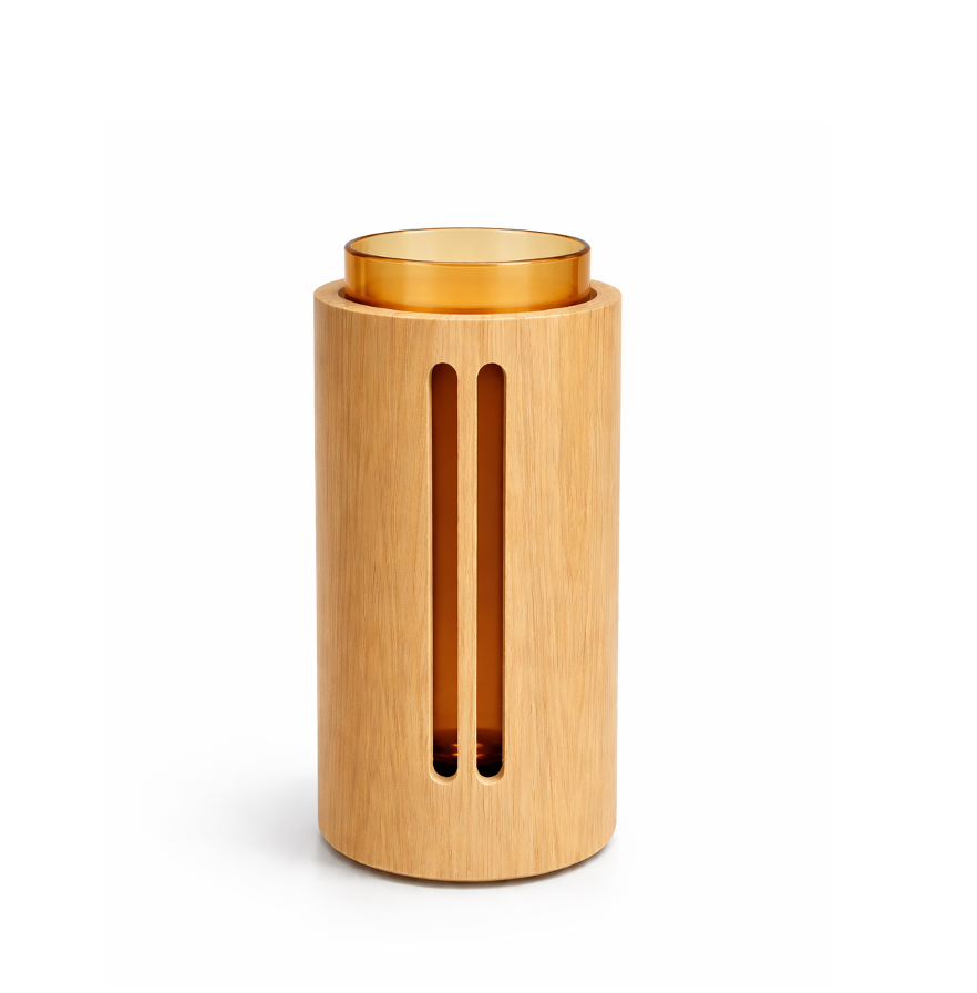 VDK Vase Oak Big H30 Mystic Brown